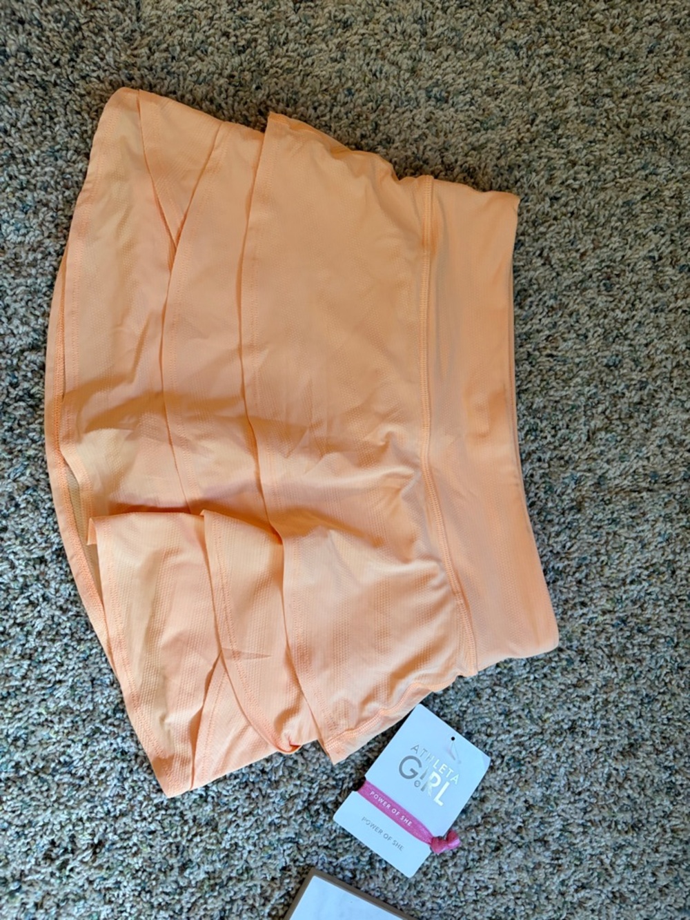 Athleta Peach Swing Skort with Pink Tag